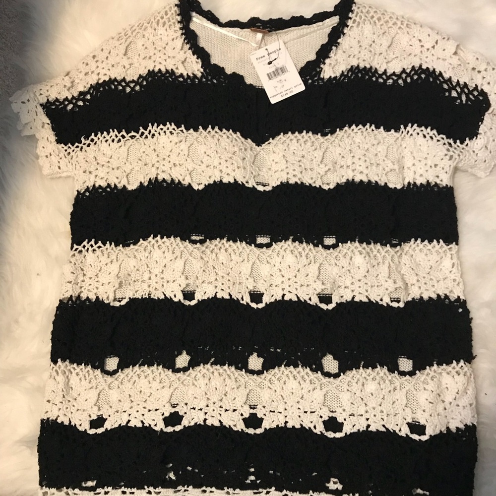 NWT Free People crochet top